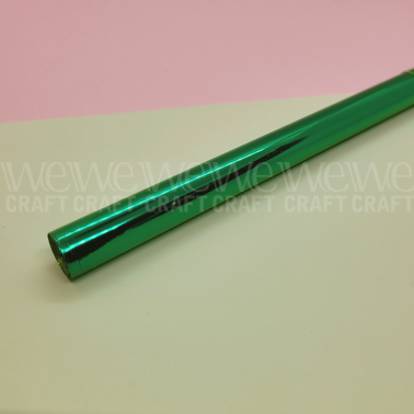 Foil Art Color Verde 15 cm x 3 mts Para Lapíz Térmico Foil Quill