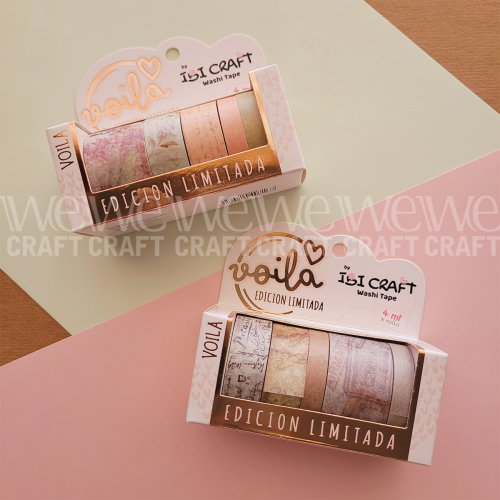 Washi Tapes Leaves Edition x 4 mts x 5 Diseños