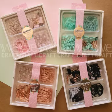 Set de Escritorio Ibi Craft Tendance Blanco y Negro