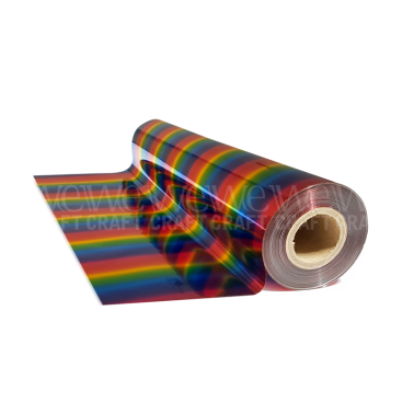 Foil Premium 30,5 cms x 1 mt Arco Iris