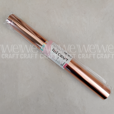 Foil Ibi Craft 32 cm x 5 mts Oro Rosa