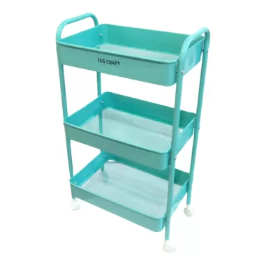 Carro Organizador Ibicraft Rosa Pastel