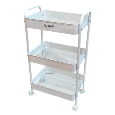 Carro Organizador Ibicraft Rosa Pastel