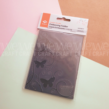 Carpeta de Texturado 2D Mariposa 4,25"