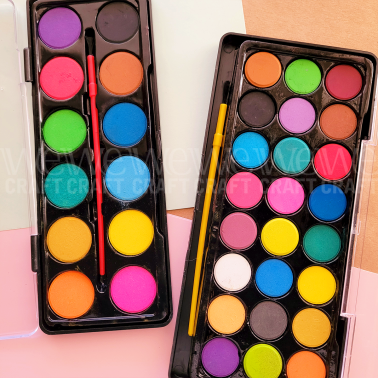 Estuche Acuarelas de 24 Colores + Pincel