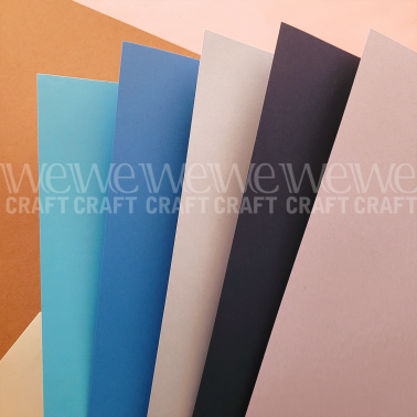 Papel para Scrap 30x30 cm 160 grs Colores Azules x 35 hjs