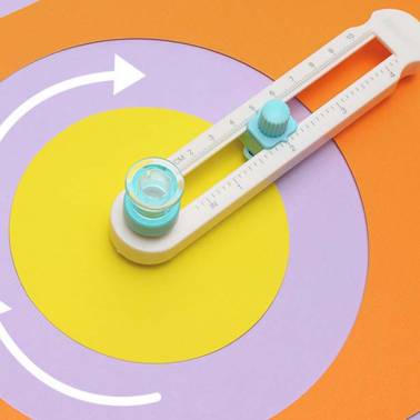 Mini Cutter Circular Compas Kw-Trio de 2 a 20 cm de diámetro