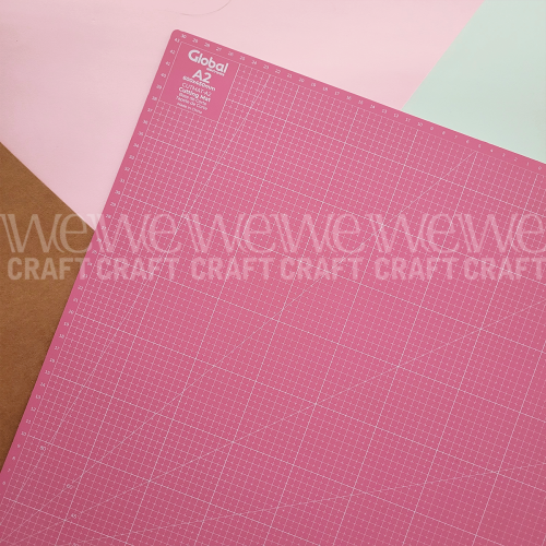 Tabla de corte Global A2 60x45 cm Rosa