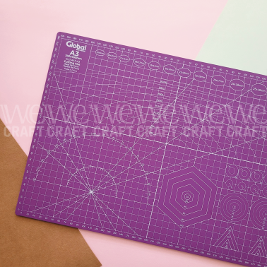 Tabla de corte Global A3 45x30 cm Violeta