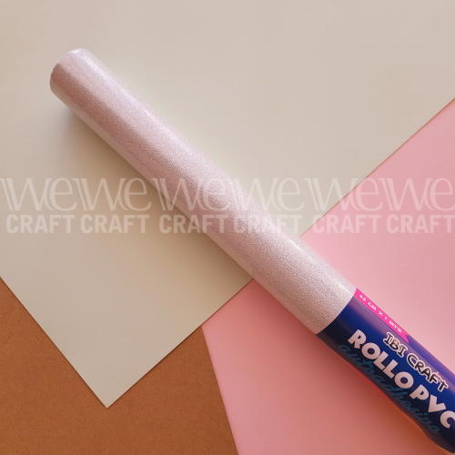 PVC Autoadhesivo 45 cm x 1 Metro Color Plata