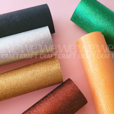 Cartulina Con Glitter 35x50 cm 250 grs Color Plata