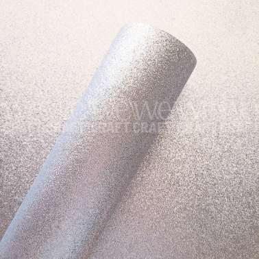 Cartulina Con Glitter 35x50 cm 250 grs Color Plata