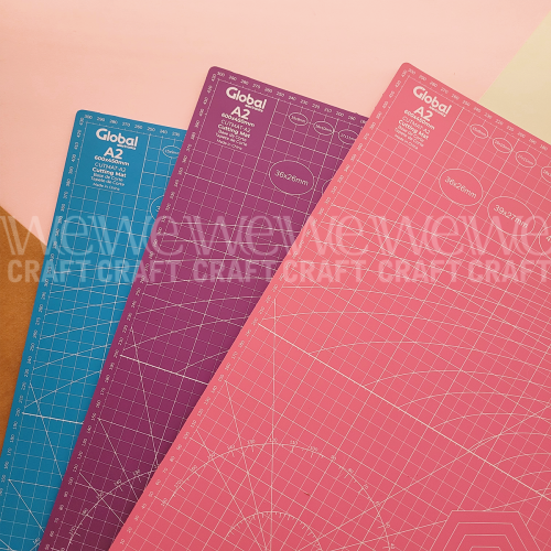 Tabla de corte Global A3 45x30 cm Rosa