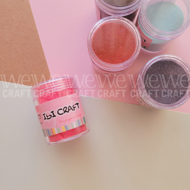 Polvo para Embossing Color Rosado
