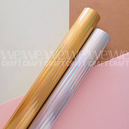 Foil Ibi Craft 32 cm x 5 mts Oro Tornasol