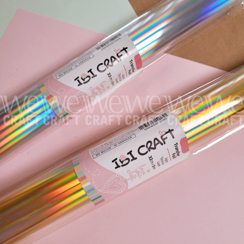 Foil Ibi Craft 32 cm x 5 mts Oro Tornasol