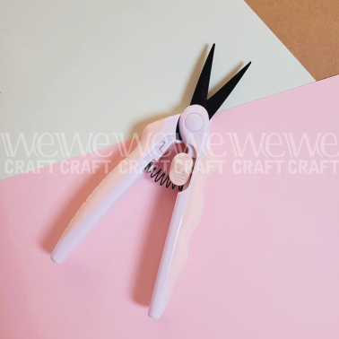 Tijera Crafter Confort Antiadherente Ideal para cortar papel adhesivo