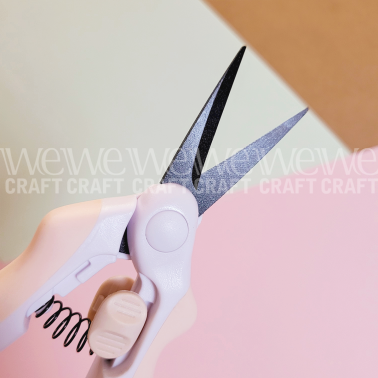 Tijera Crafter Confort Antiadherente Ideal para cortar papel adhesivo