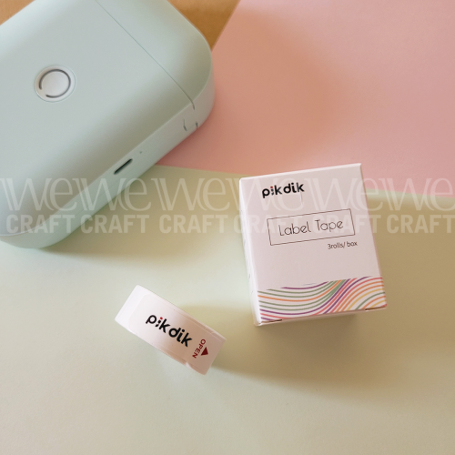 Rollo de Etiquetas para Impresora Pik Dik D11 Blanco x Unidad
