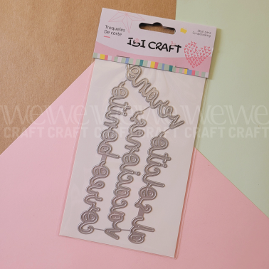 Troquel de Corte Frases Vacaciones