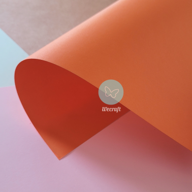 Papel IQ Plus Color Orange 160 Grs A4 10 Hjs