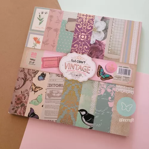 Washi Tape Edición Limitada Vintage 5 rollos de 4 mts