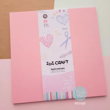 Papel para Scrap 30x30 cm 160 grs Correo x 35 hjs