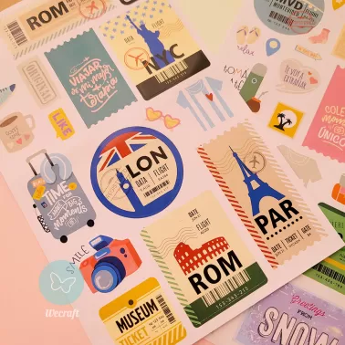 Sticker Edición Limitada Travel