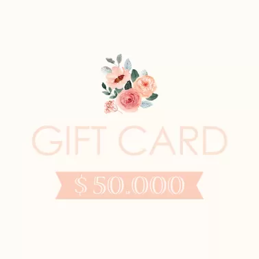 Gift Card: Voucher de regalo de $50.000