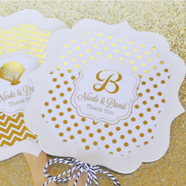 Foil Global 32 cms x 6 mts Dorado