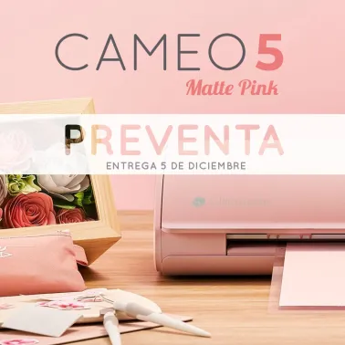 PREVENTA: Plotter de Corte Silhouette Cameo 5 Matte Pink