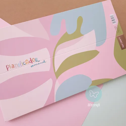 Planificador Semanal "Spirit" con base plegable y stickers