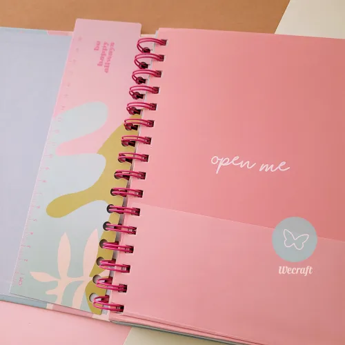 Cuaderno Spirit  "THE POWER OF YOUR FEELINGS" + Stickers + Regla