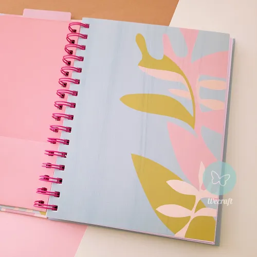 Cuaderno Spirit  "THE POWER OF YOUR FEELINGS" + Stickers + Regla