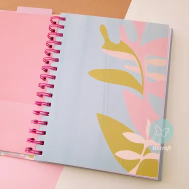 Cuaderno Spirit  "THE POWER OF YOUR FEELINGS" + Stickers + Regla