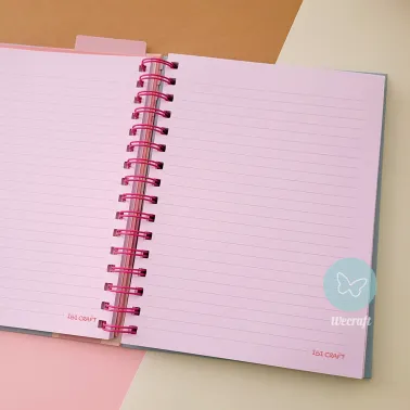 Cuaderno Spirit  "THE POWER OF YOUR FEELINGS" + Stickers + Regla