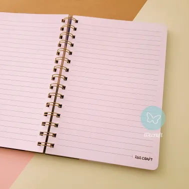Cuaderno Spirit "DO YOUR BEST, FORGET THE REST" + Stickers