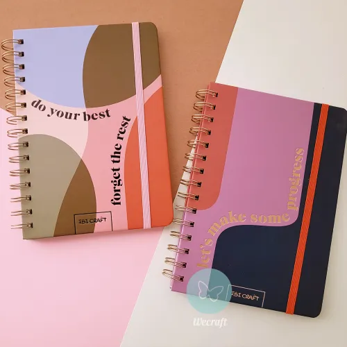 Cuaderno Spirit "DO YOUR BEST, FORGET THE REST" + Stickers