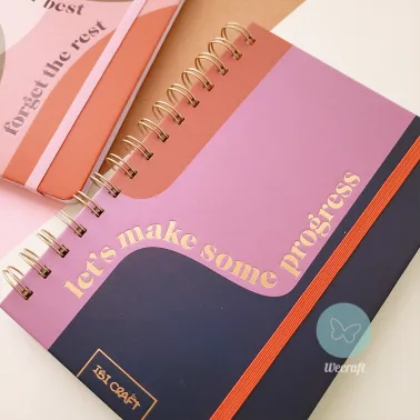 Cuaderno Spirit "DO YOUR BEST, FORGET THE REST" + Stickers