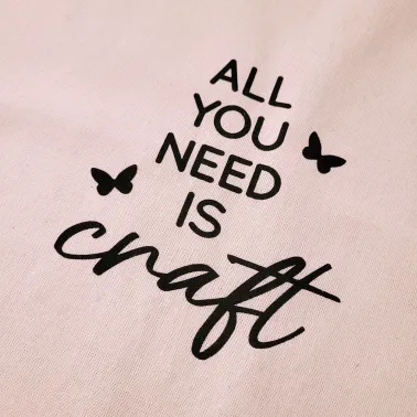 Tote Bag "All you need is craft"