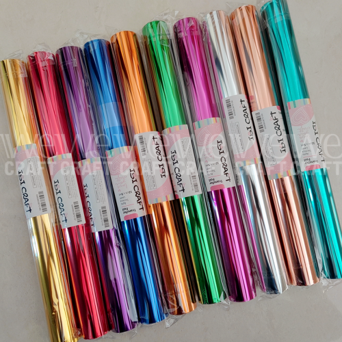 Foil Ibi Craft 32 cm x 5 mts Rosa Tornasol