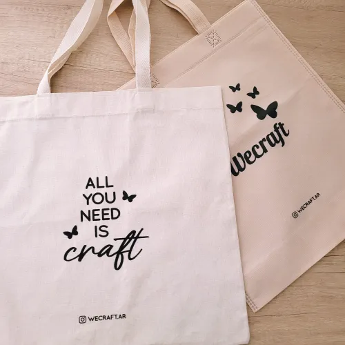 Tote Bag "All you need is craft"