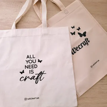 Tote Bag "All you need is craft"