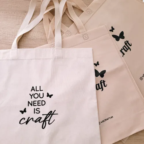 Tote Bag "All you need is craft"