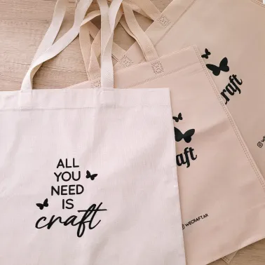 Tote Bag "All you need is craft"