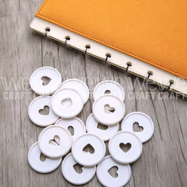 Discos de Expansión 24 mm Lavanda x 8 unidades