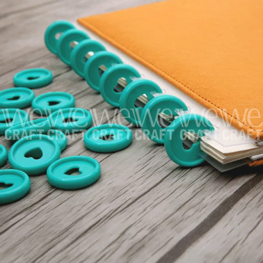 Discos de Expansión 24 mm Durazno x 8 unidades