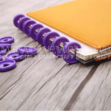 Discos de Expansión 24 mm Durazno x 8 unidades