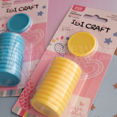 Discos de Expansión 32 mm Lavanda x 12 unidades