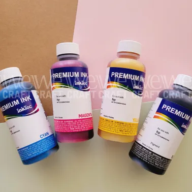 Tinta para HP GT51 GT52 Inktec 4 x 100 ml